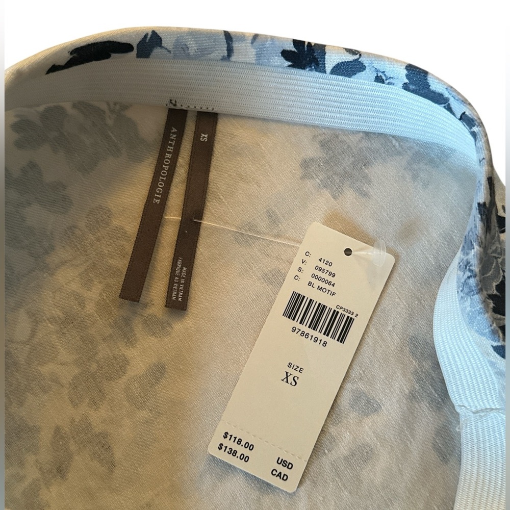 NWT Anthropologie Tilda Linen Knee-Length Slip Skirt Size XS - Picture 6 of 7